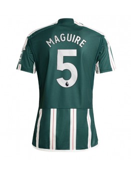 Billige Manchester United Harry Maguire #5 Bortedrakt 2023-24 Kortermet